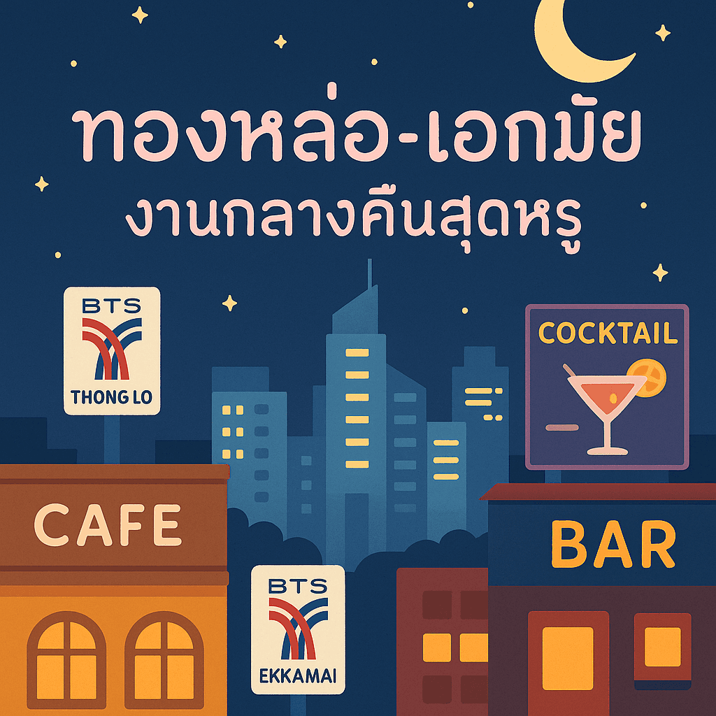 งานกลางคืนทองหล่อ-เอกมัย: รายได้สูงไหม? คลับหรู-โคโยตี้คลับ เหมาะกับใคร?