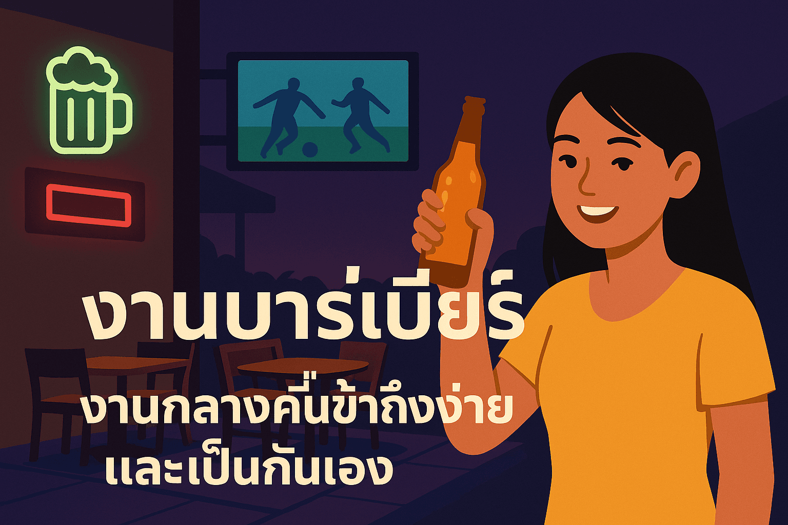 งานบาร์เบียร์: งานกลางคืนสำหรับมือใหม่ รายได้ดีไหม? (พร้อมเคล็ดลับ)