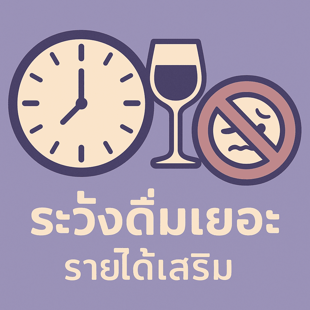 need to drink alchol